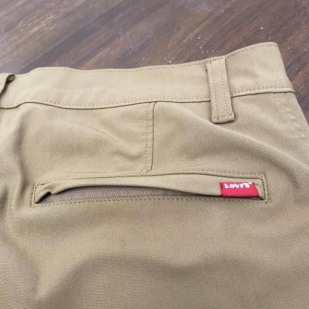 Levis XX Chino Standard Taper Pants Mens 32x30 Khaki Tan